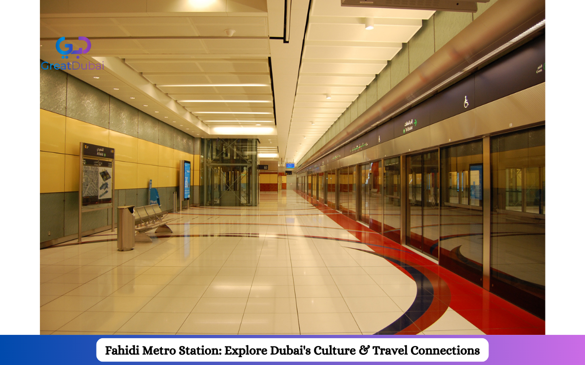 Exploring Fahidi Metro Station A Gateway to Dubai's Cultural Heart