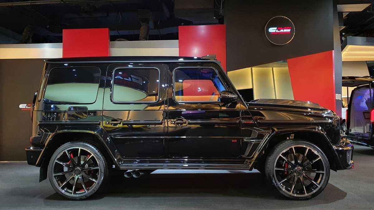 2022 I BRAND NEW I MERCEDES I G800 BRABUS I FULLY LOADED I MATTE BLACK I-pic_4