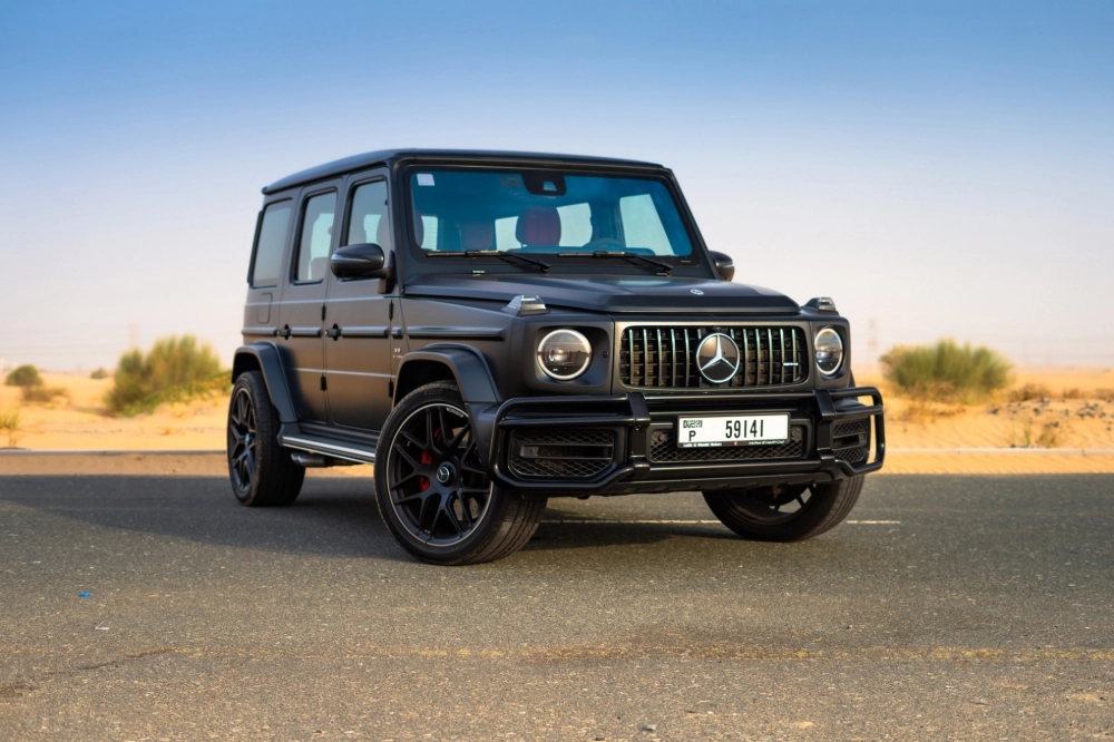 Rent Mercedes Benz AMG G63 2022 in Dubai-pic_1