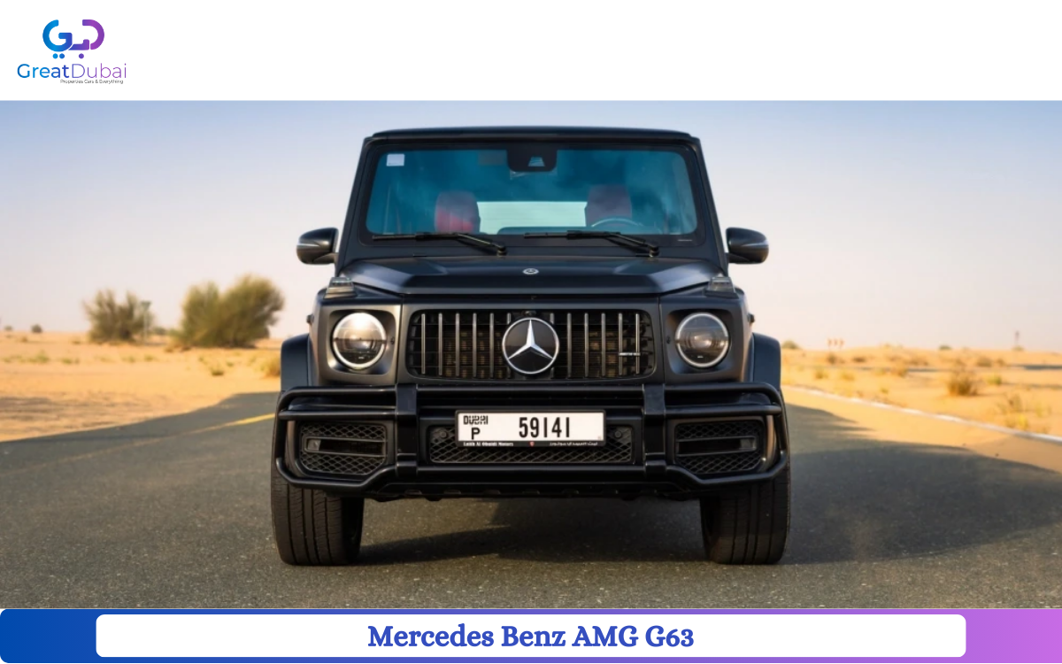 Rent Mercedes Benz AMG G63 2022 in Dubai-image