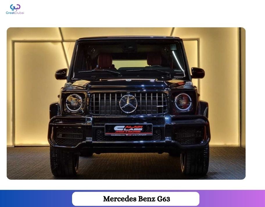 Rent Mercedes Benz AMG G63 2022 in Dubai - Luxury SUV-image