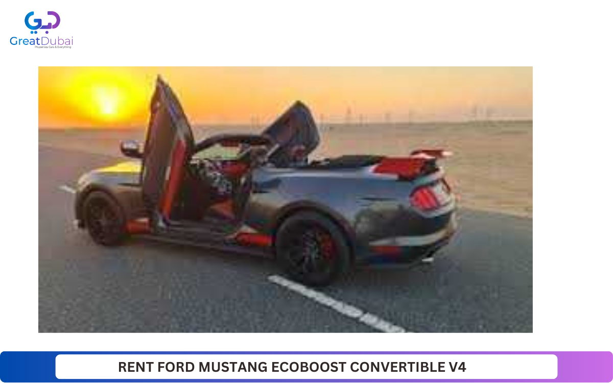 RENT FORD MUSTANG ECOBOOST CONVERTIBLE V4-image