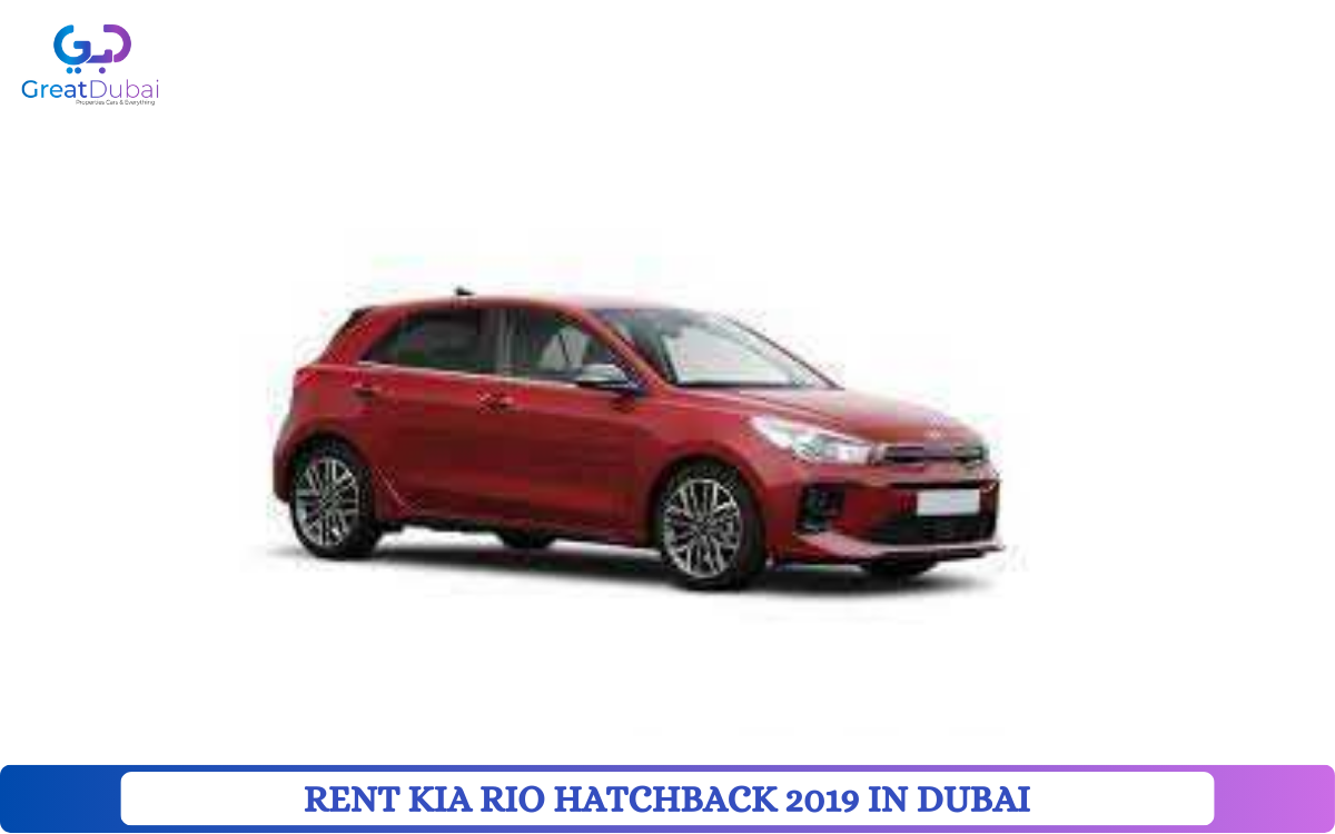 RENT KIA RIO HATCHBACK 2019 IN DUBAI-image