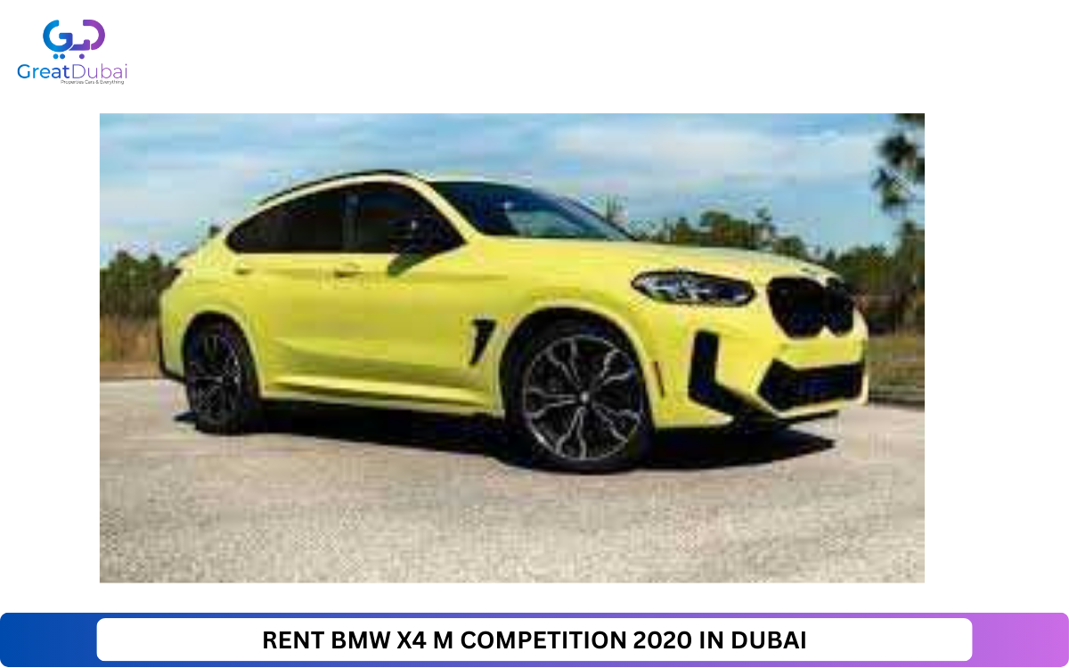 RENT BMW X4 M COMPETITION 2020 IN DUBAI-image