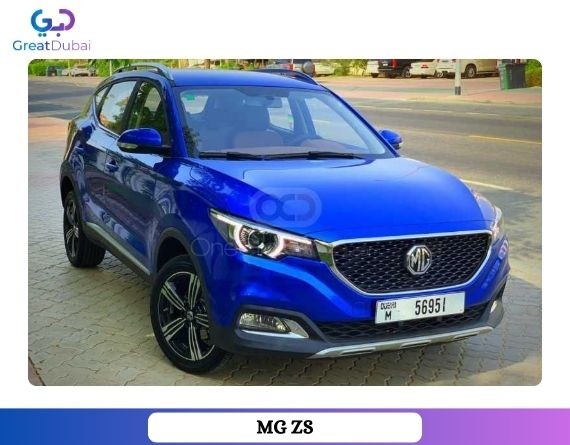 RENT MG ZS 2020 IN DUBAI-image