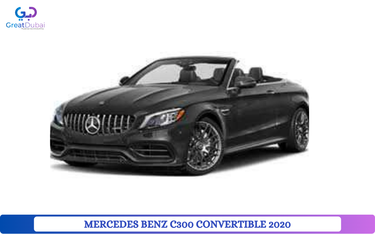 RENT MERCEDES BENZ C300 CONVERTIBLE 2020 IN DUBAI-image
