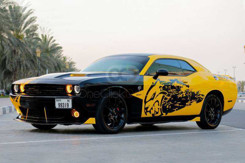 Rent Dodge Challenger V6 2018 in Dubai - Affordable Rates-pic_4