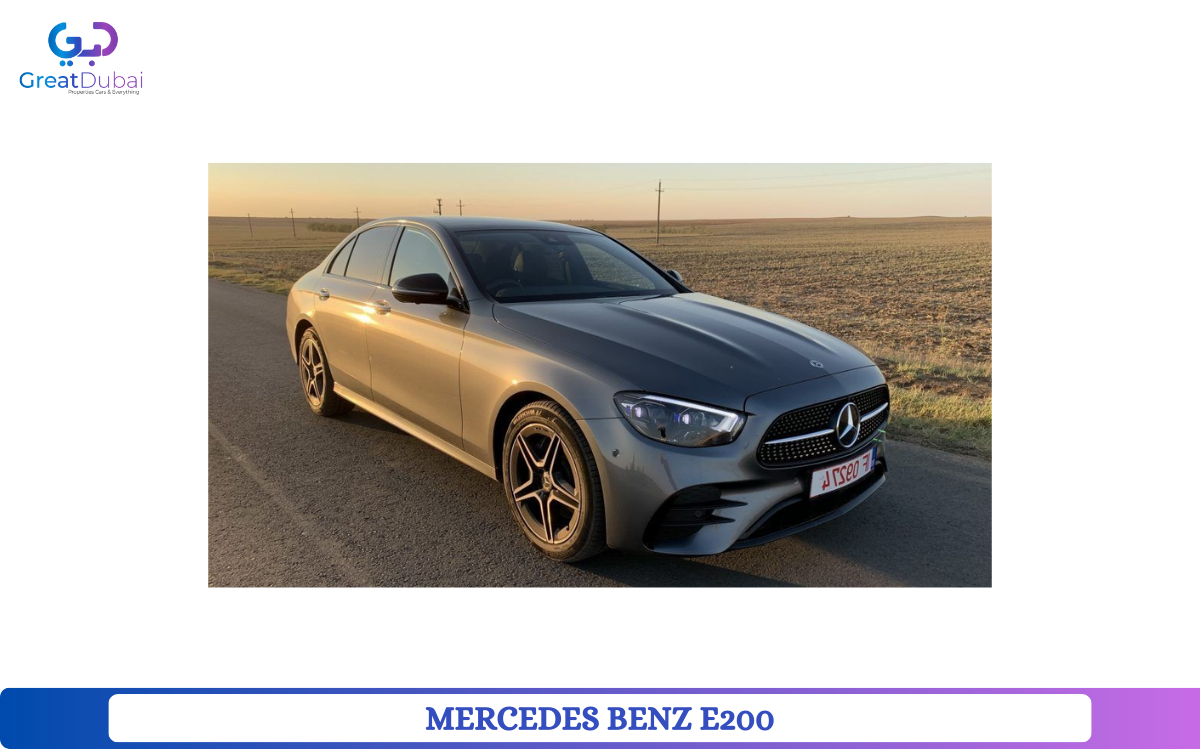 Rent Mercedes Benz E200 2021 in Dubai-pic_1